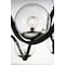 Maxim Lighting Curlicue 8-Light 35" Wide Black / Polished Nickel Pendant Light 35108CDBKPN - alternate 2